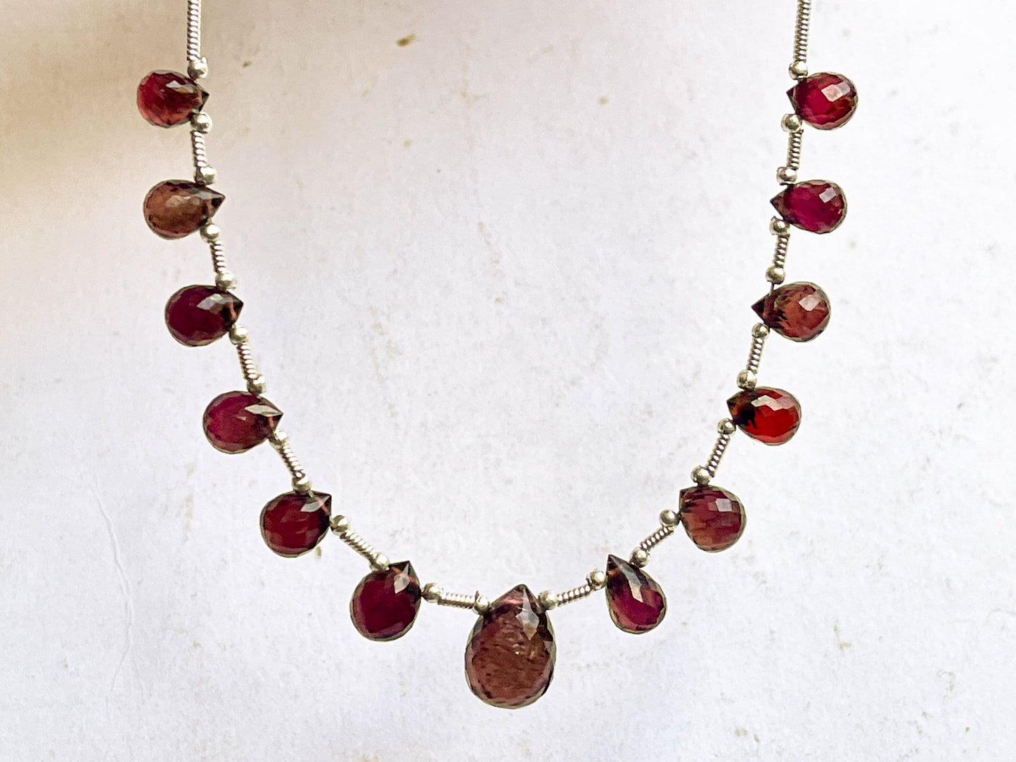 13 Pieces Pink Tourmaline Faceted Drops Beadsforyourjewelry