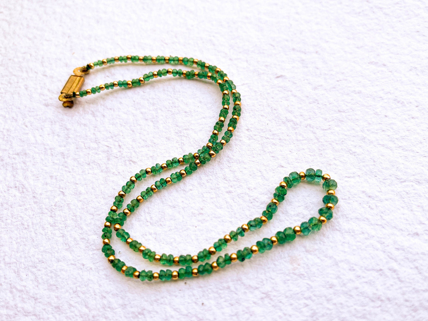 16 inch EMERLAD Faceted beads Rondelle shape | 2.50-4.50mm | Top Quality | Center drill | Natural Gemstone Beads for jewelry making Beadsforyourjewelry