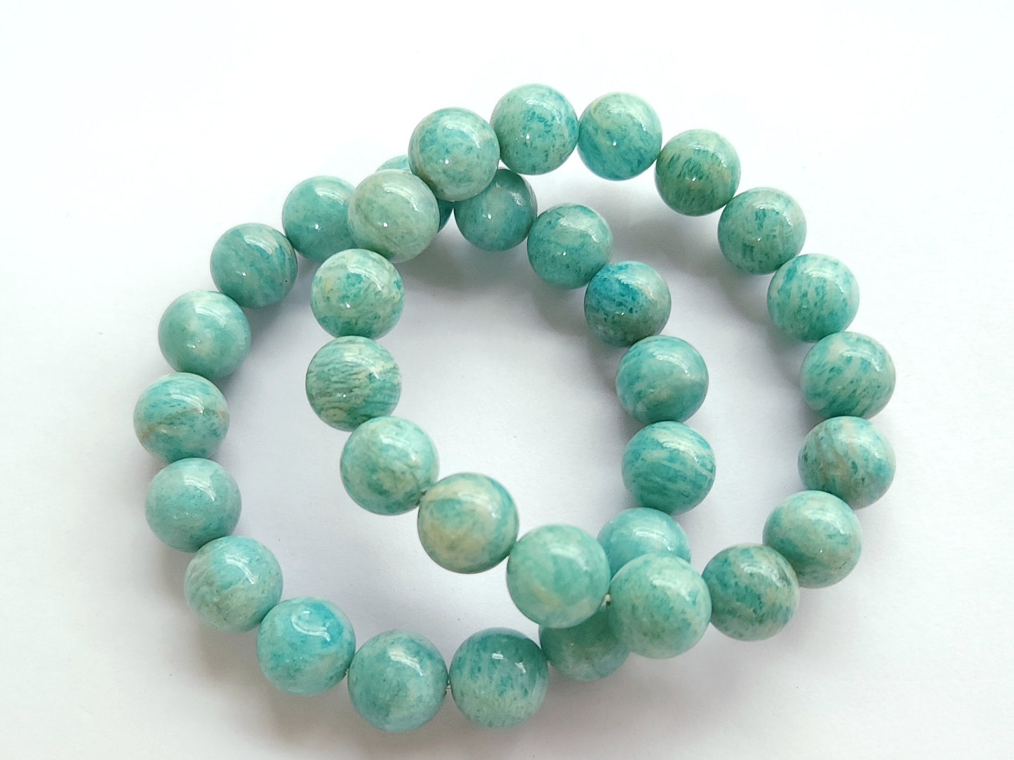 Amazonite Gemstone Beaded Bracelet