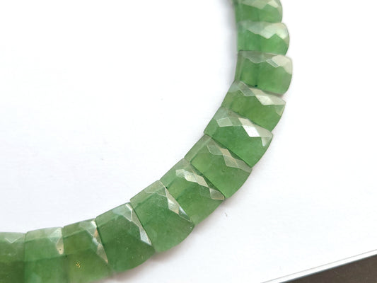 Natural Green Aventurine Gemstone Bib Necklace