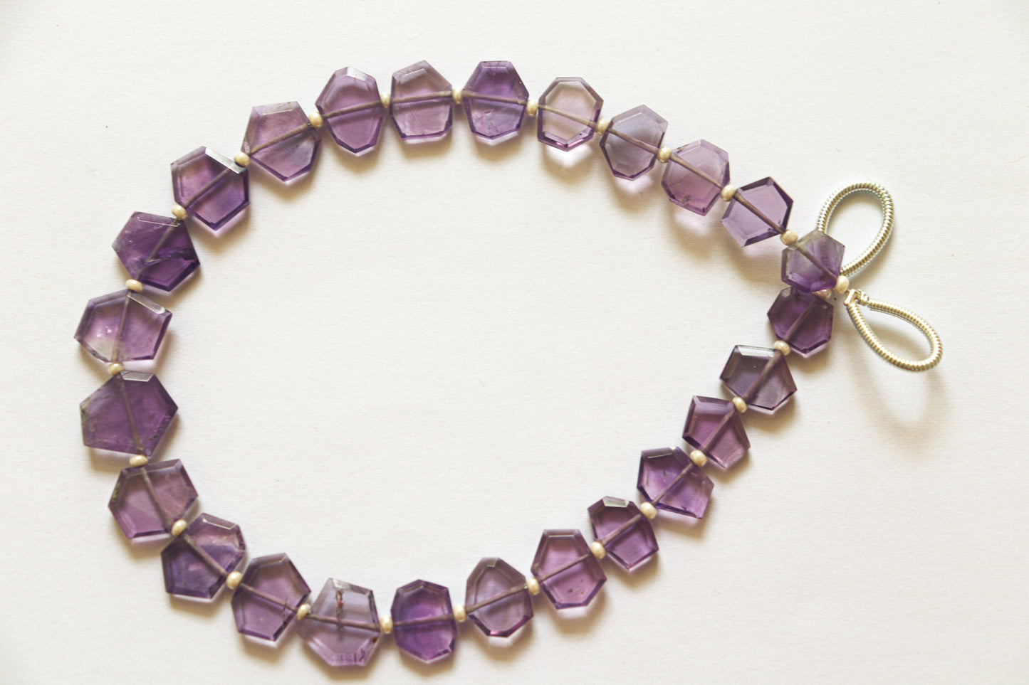 Amethyst gemstone Crown cut beads Beadsforyourjewelry