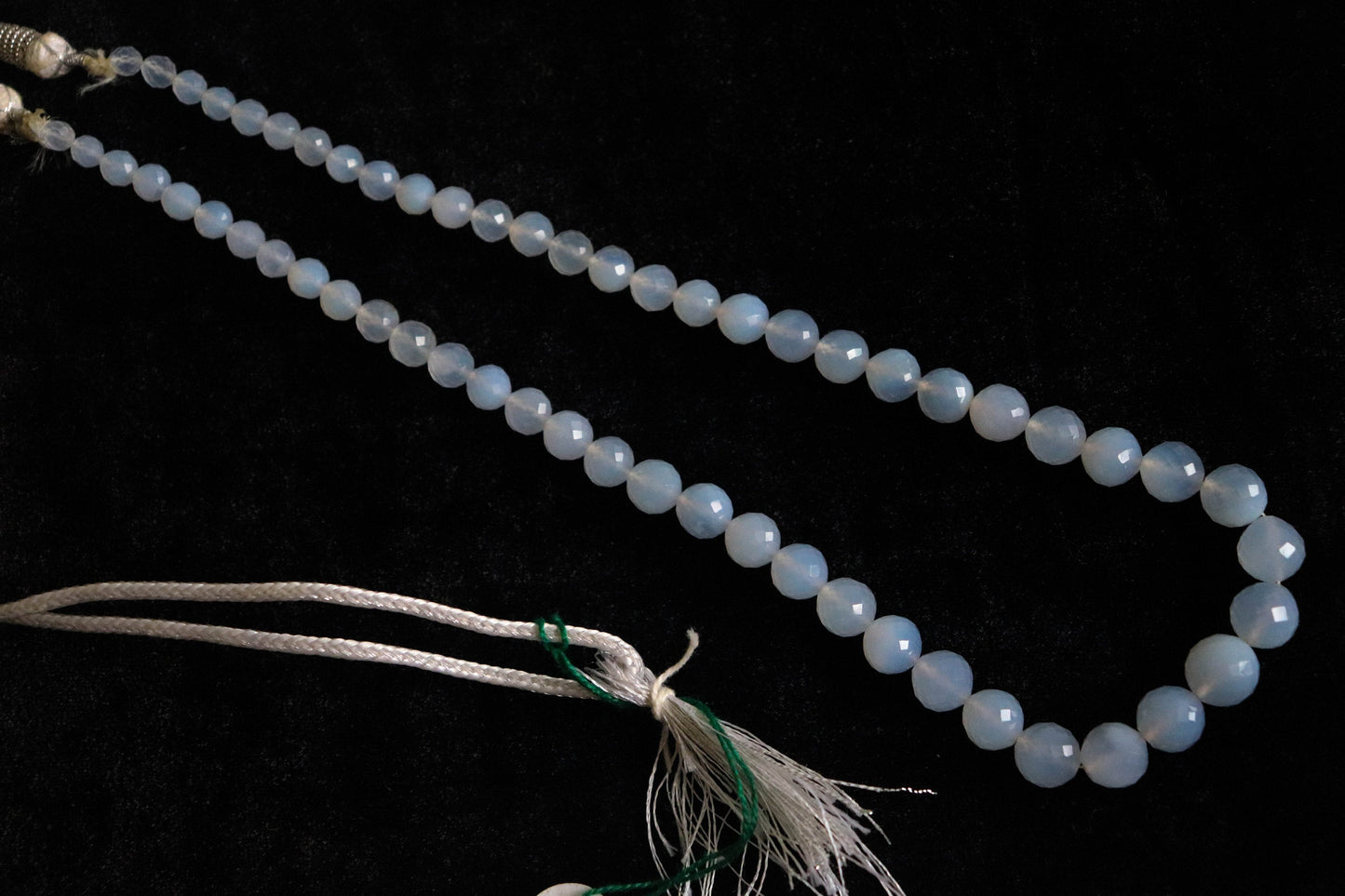 Blue Chalcedony Faceted Beads. 5-10mm Full Strand 18 inch long, Blue Chalcedony beads, Chalcedony beads Chalcedony faceted beads for jewelry Beadsforyourjewelry