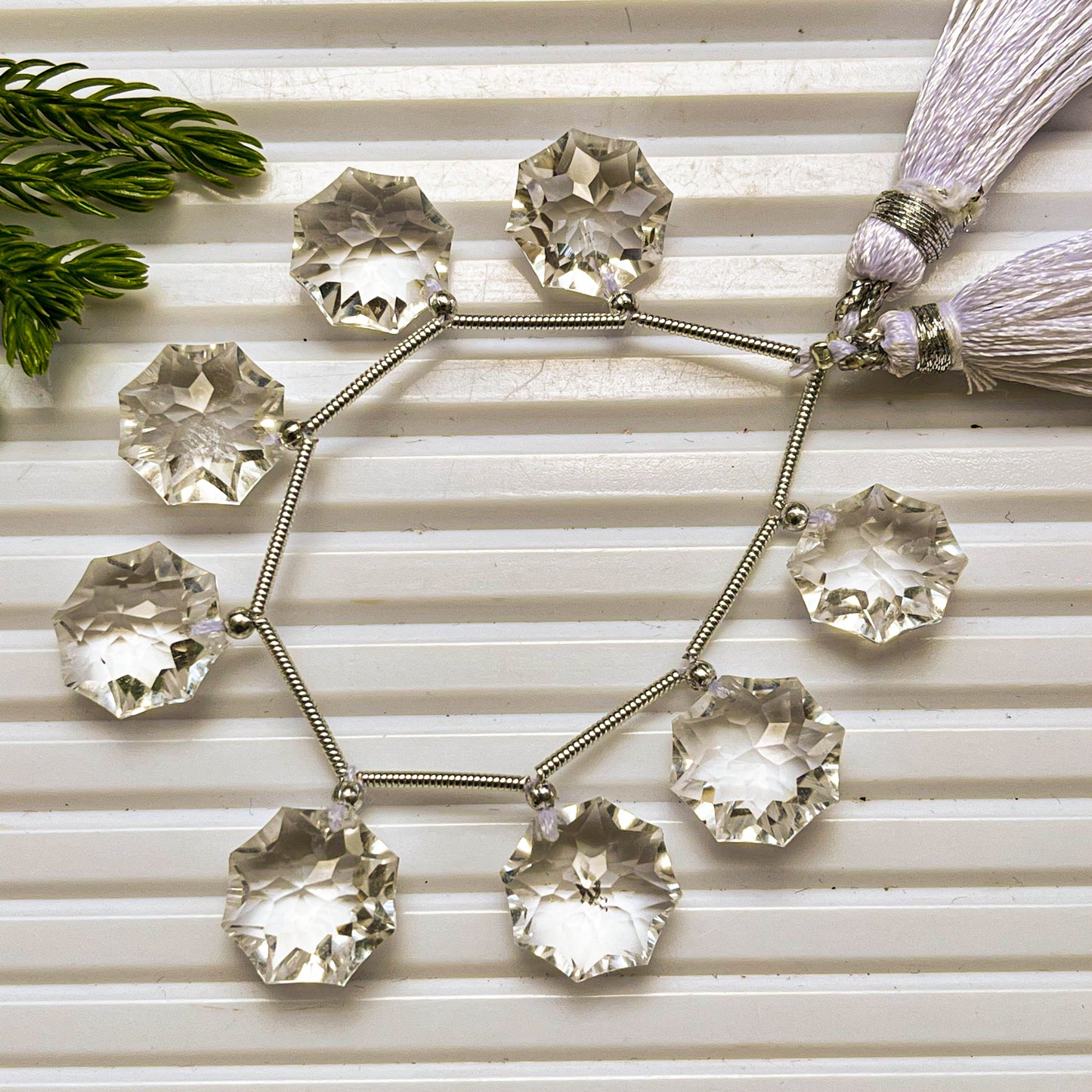 Crystal Rosette concave cut beads Beadsforyourjewelry