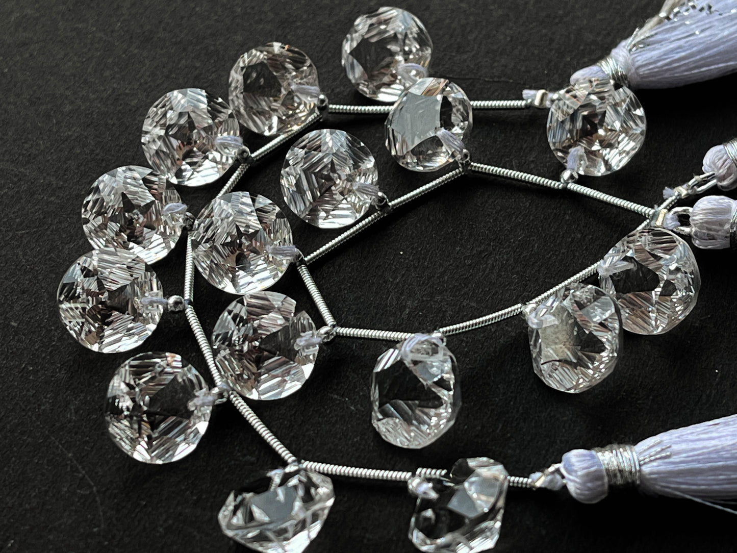 Crystal Round Star Concave Cut Beads Beadsforyourjewelry