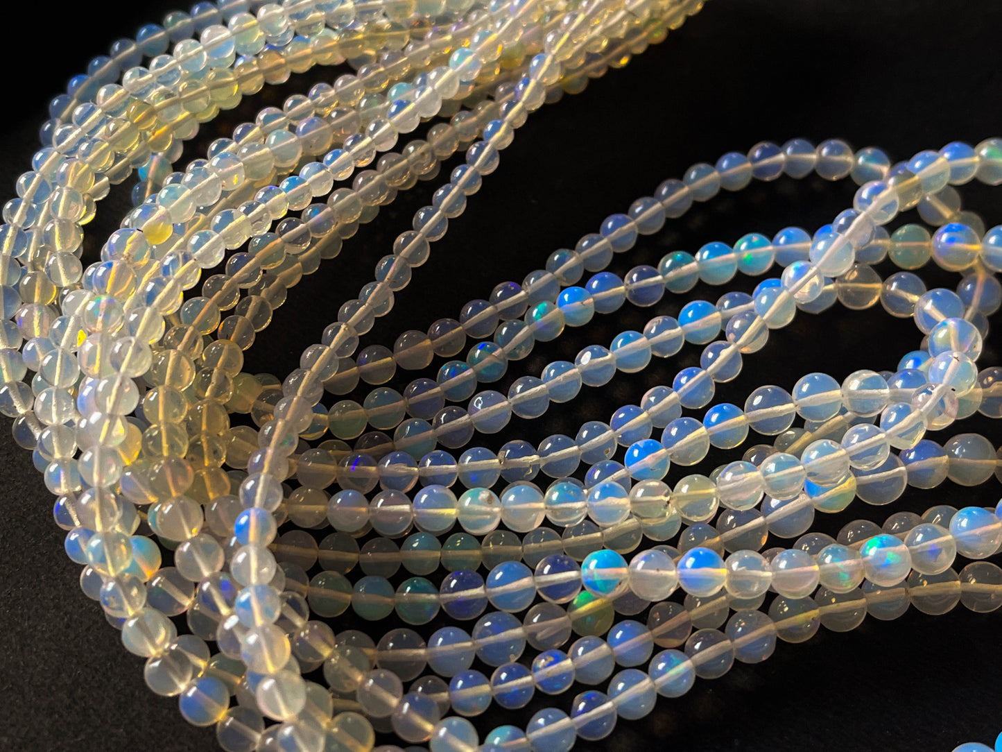 Ethiopian Opal Spherical Shape Beads Beadsforyourjewelry