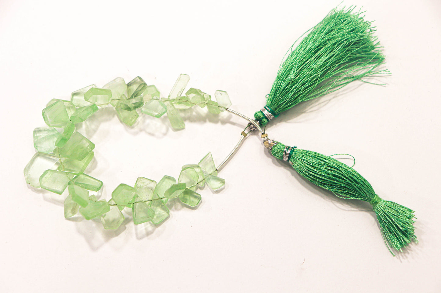 Fluorite gemstone Slice cut beads Beadsforyourjewelry