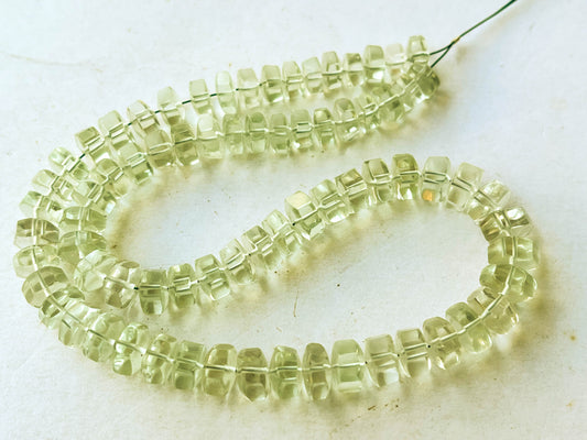 Green Amethyst Bolt Shape Beads Beadsforyourjewelry