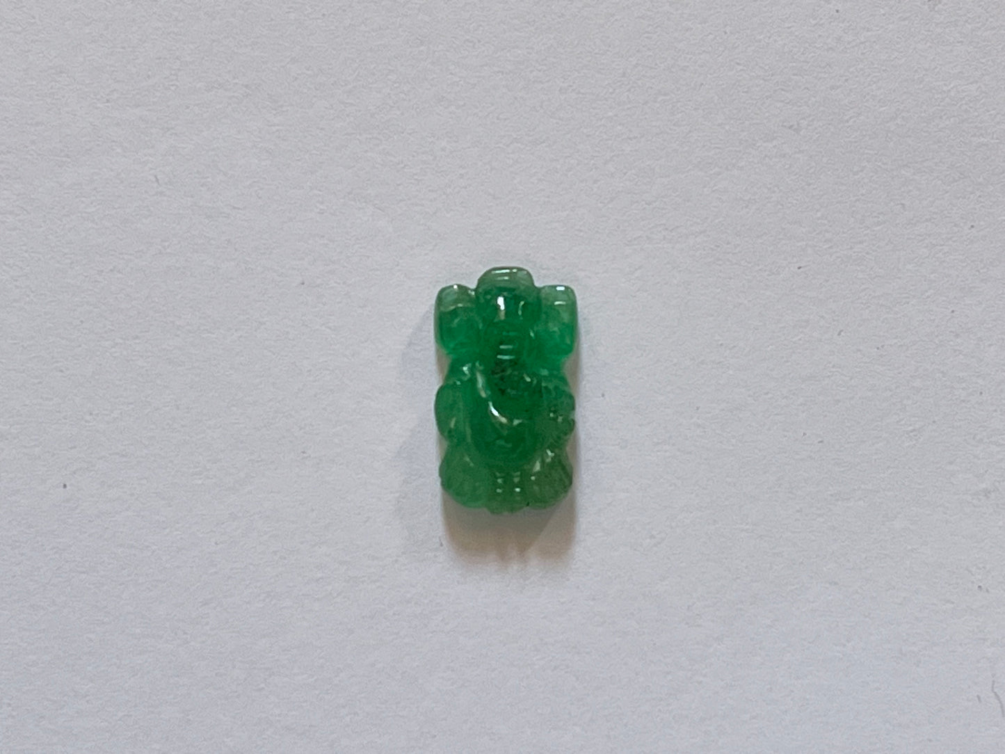 Emerald Ganesha Pendant