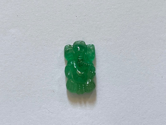Emerald Ganesha Pendant