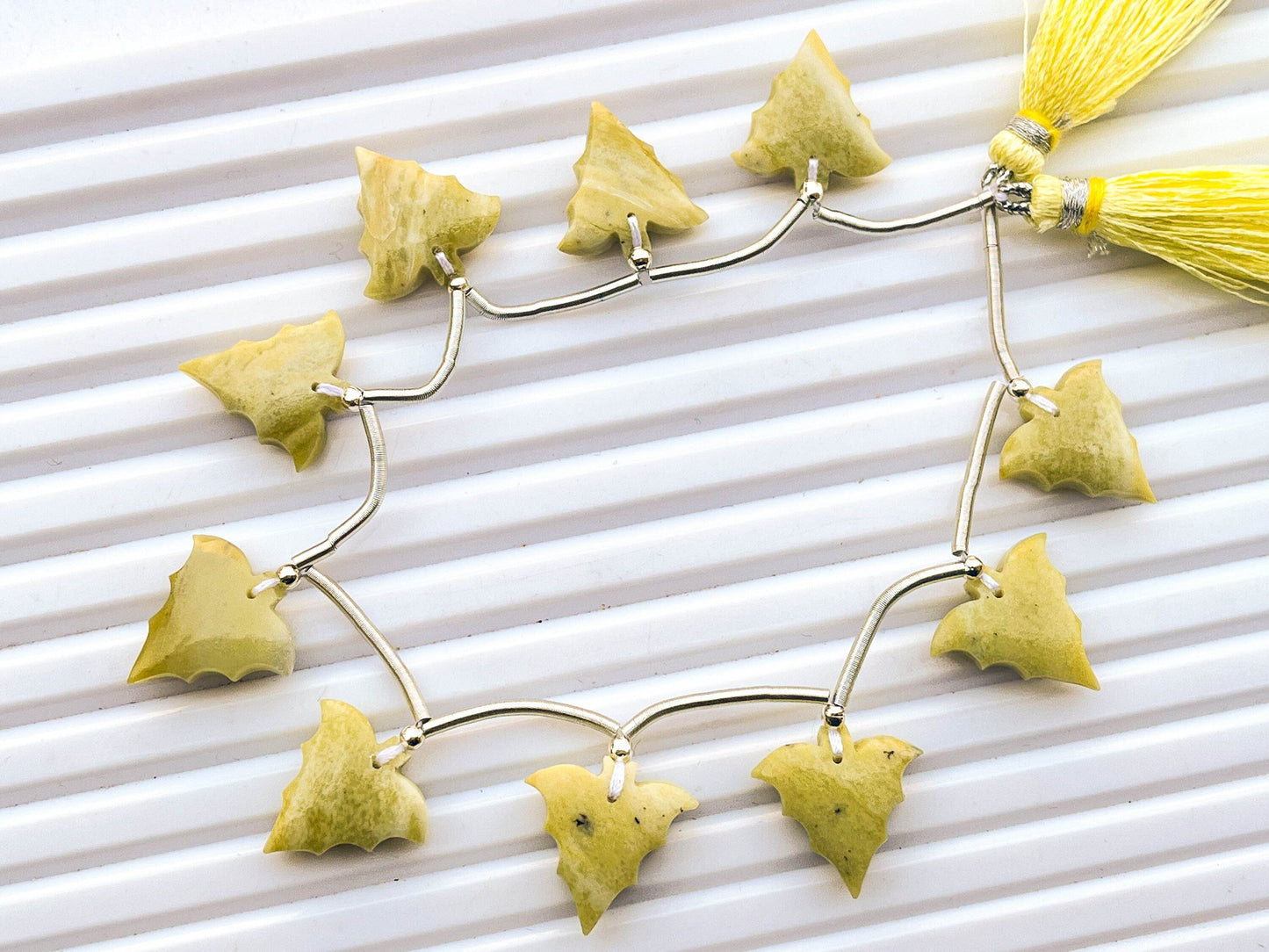 Jasper Bat Shape Beads Beadsforyourjewelry