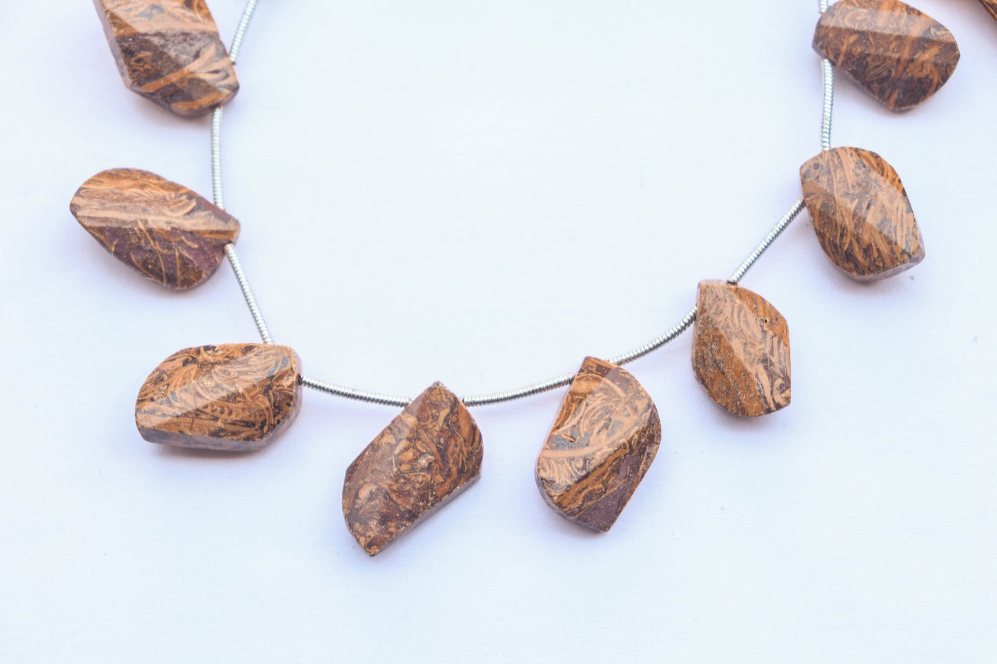 MARYAM Fancy Shape Beads Faceted | 10x18mm | 12 Pieces | Side Drill | Natural Gemstone Beads for jewelry making | Beadsforyourjewellery Beadsforyourjewelry