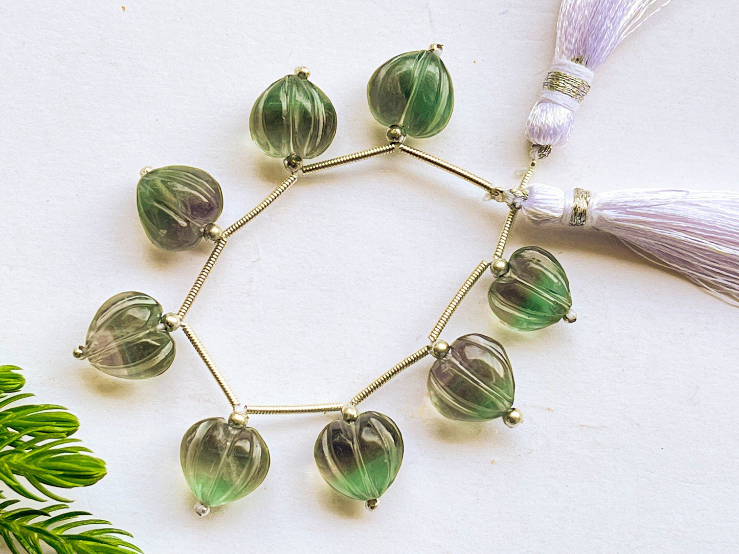 Multi Fluorite Carved Heart Shape Beads, Natural Fluorite Gemstone Beads, Fluorite Carving Beads, 10x11mm, 8 Pieces, BFYJ1360-1 Beadsforyourjewelry