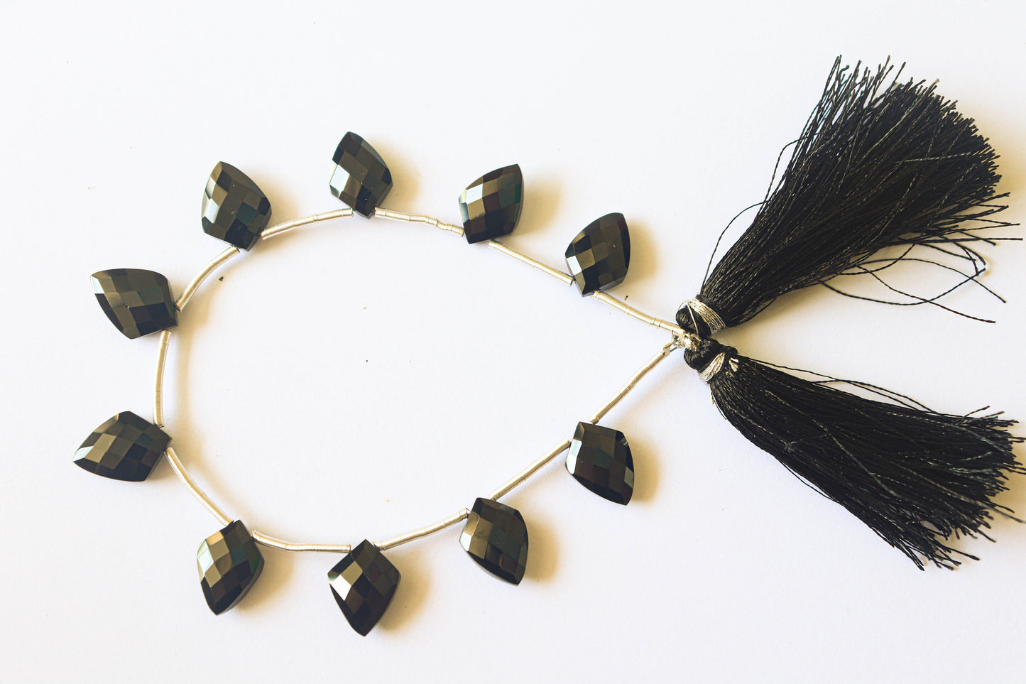 Natural Gemstone Shield Shape Faceted Beads Beadsforyourjewelry