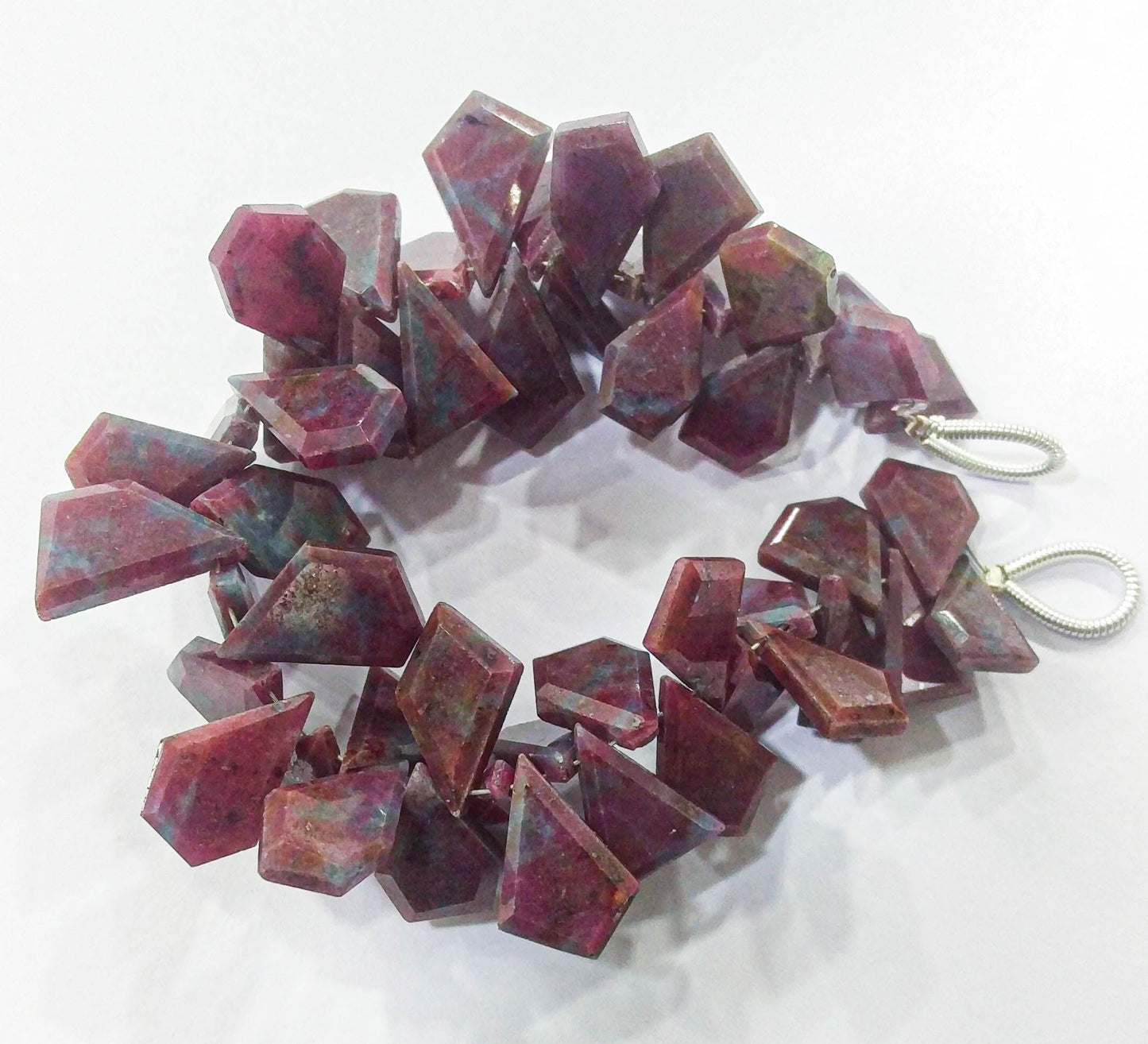 RUBY KYANITE Gemstone Slice Cut Beads Beadsforyourjewelry