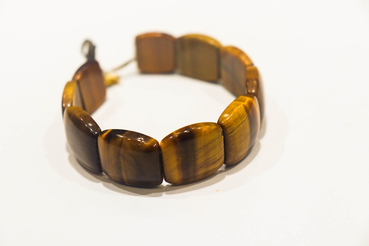 TIGER EYE Bracelet 7 inch length | 10 Pieces | Side Drill | Gemstone Beads for jewelry making | Beadsforyourjewellery Beadsforyourjewelry