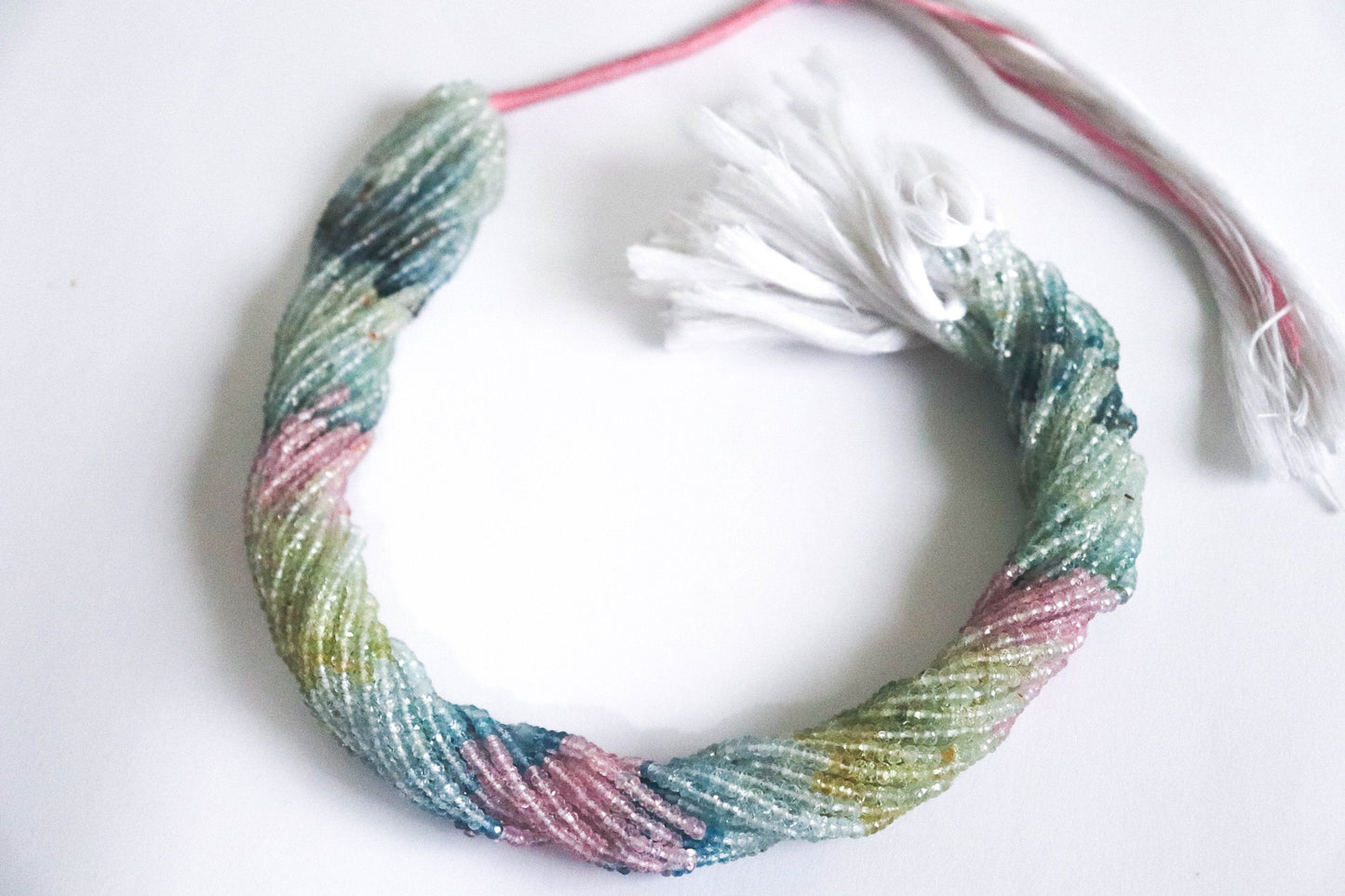 Multi Aquamarine faceted Beads 3mm Micro Faceted beads 14" , Aquamarine Beads, Aquamarine Faceted Beads, Wholesale Aquamarine beads - Beadsforyourjewelry