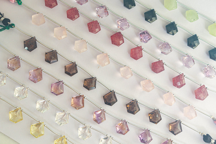 Pentagon Shape Drops Beadsforyourjewelry