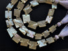 10 Pieces Mother of Pearl Rectangle Shape Double Drill Beads Beadsforyourjewelry