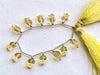 12 Pieces Lemon Quartz flower carving Lily of the valley shape beads Beadsforyourjewelry