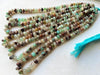 16 Inch AAA Aquaprase Faceted Rondelle Shape Beads Beadsforyourjewelry