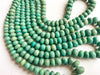 16 Inch Chrysocolla Smooth Rondelle Beads, Chrysocolla Beads, Chrysocolla Rondelle Beads, Chrysocolla Beads Beadsforyourjewelry
