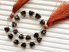 17 Pieces Smoky Quartz 3D Trillion Shape Beads Beadsforyourjewelry