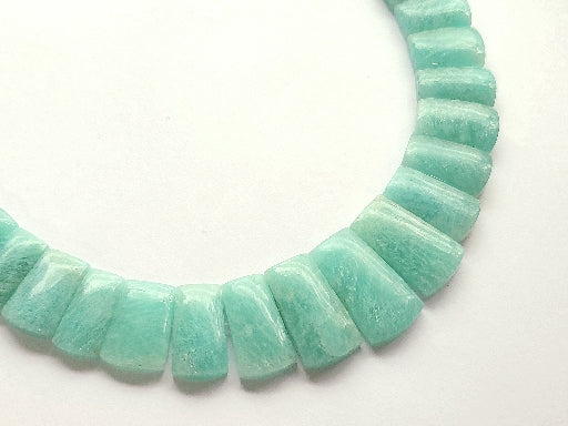 Natural Amazonite Bib Necklace / Choker