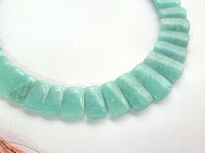 Natural Amazonite Bib Necklace / Choker