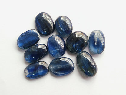 Natural Blue Kyanite Gemstone Cabochon Mix Lot