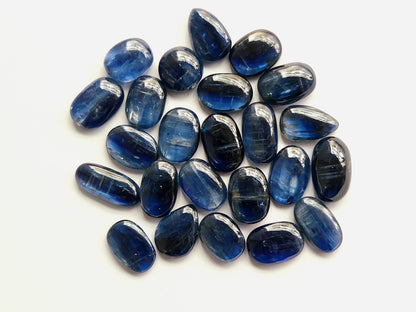 Natural Blue Kyanite Gemstone Cabochon Mix Lot