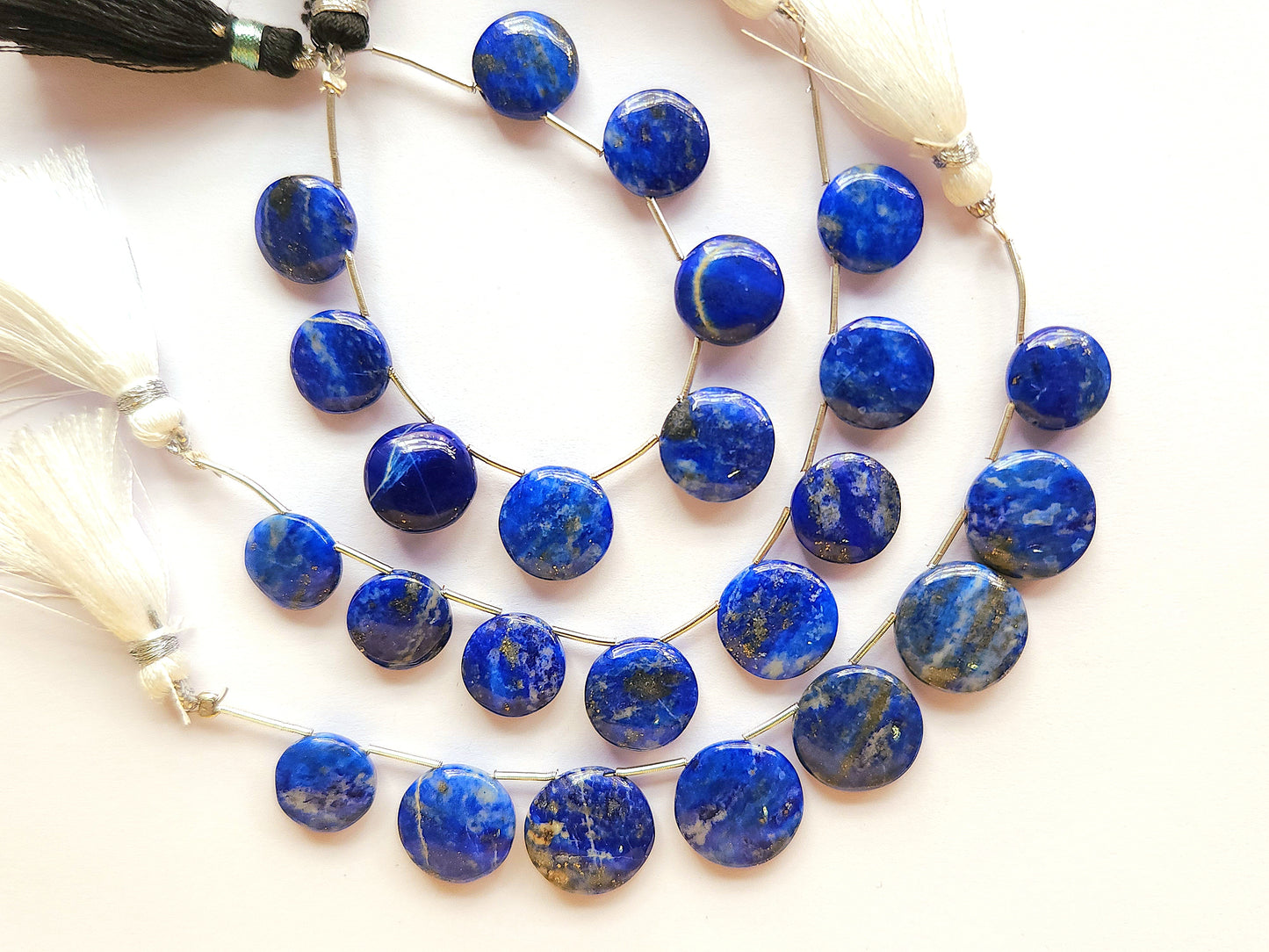 Natural Lapis Lazuli Smooth Round Shape Beads