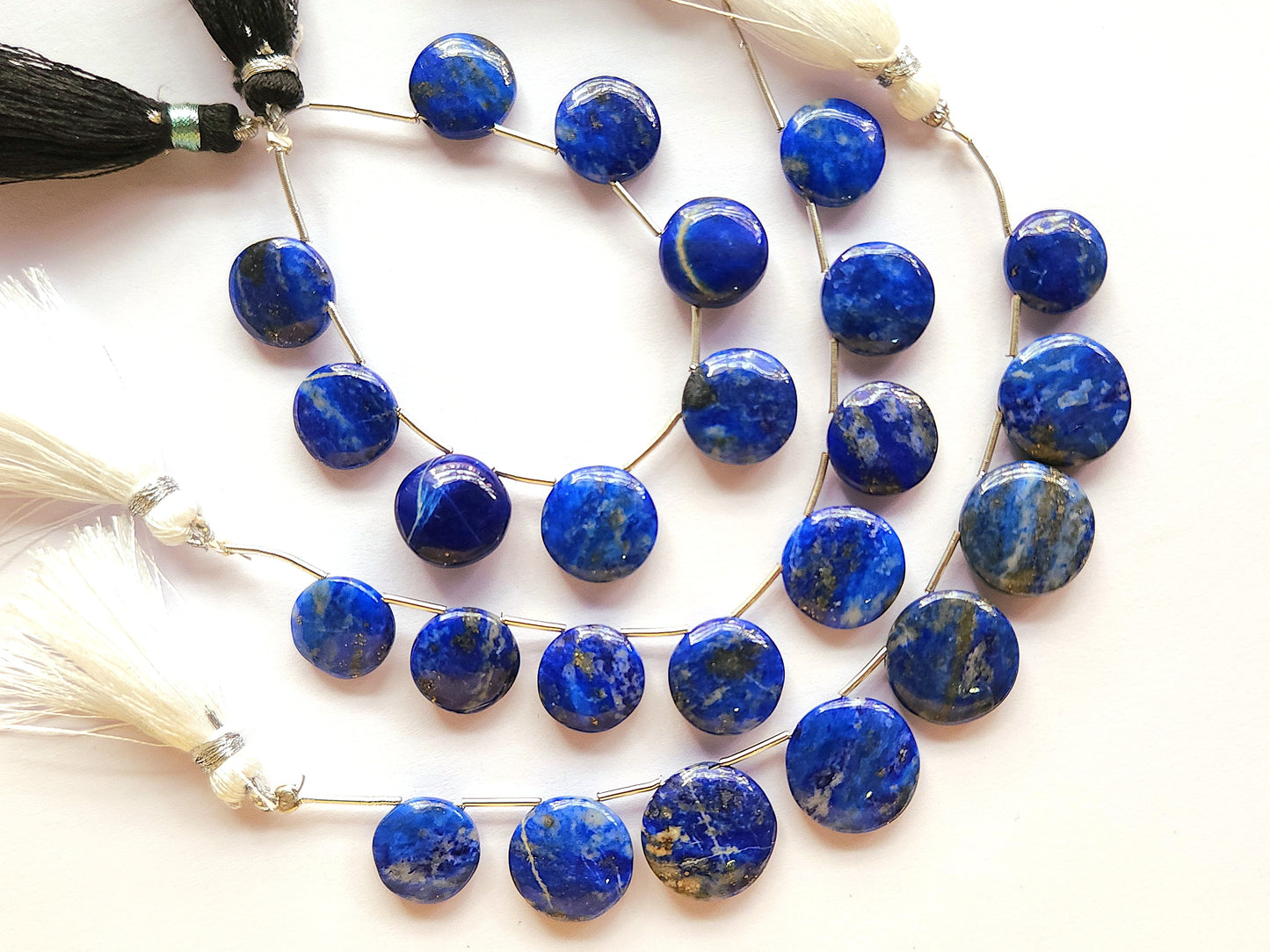 Natural Lapis Lazuli Smooth Round Shape Beads