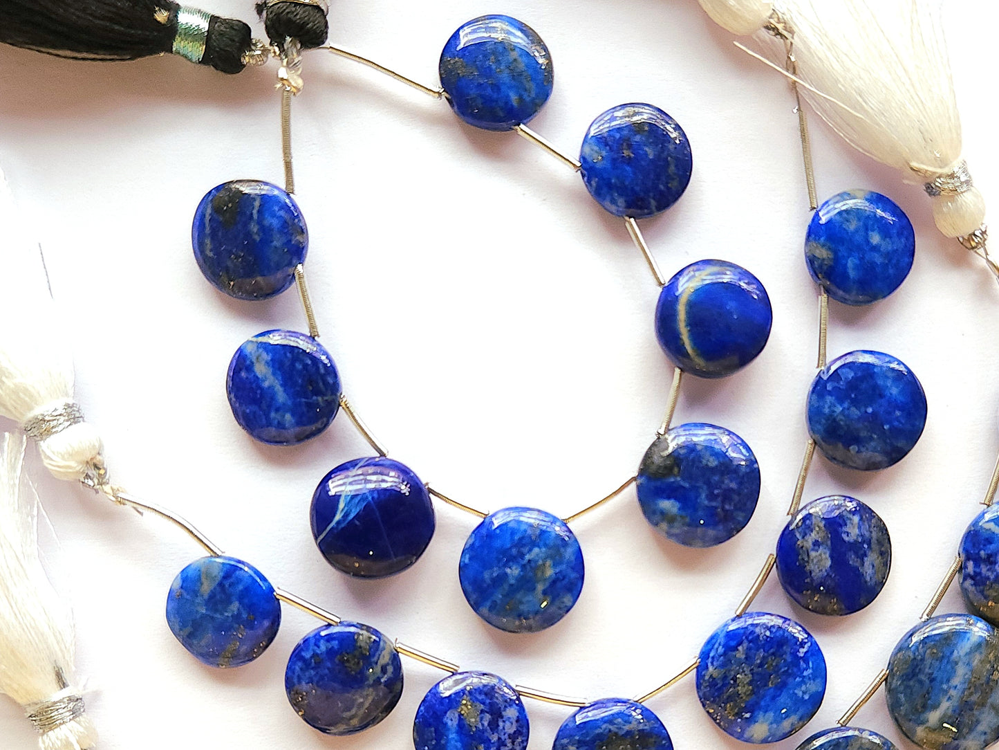 Natural Lapis Lazuli Smooth Round Shape Beads