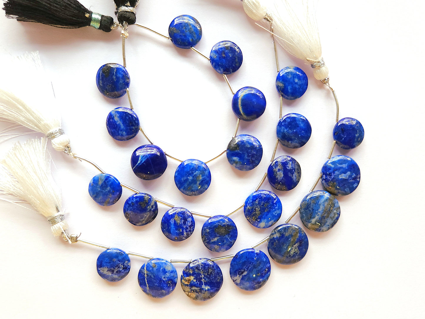 Natural Lapis Lazuli Smooth Round Shape Beads