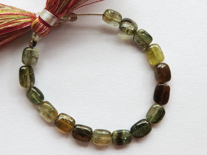 Natural Tourmaline Tube Shape Beads