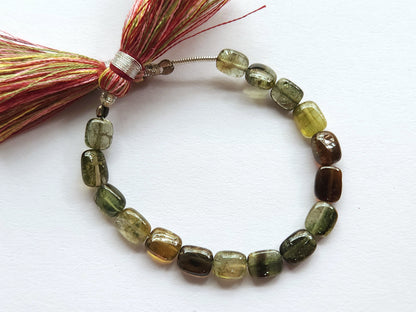 Natural Tourmaline Tube Shape Beads