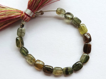 Natural Tourmaline Tube Shape Beads