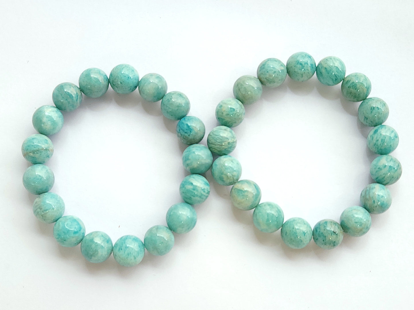 Amazonite Gemstone Beaded Bracelet