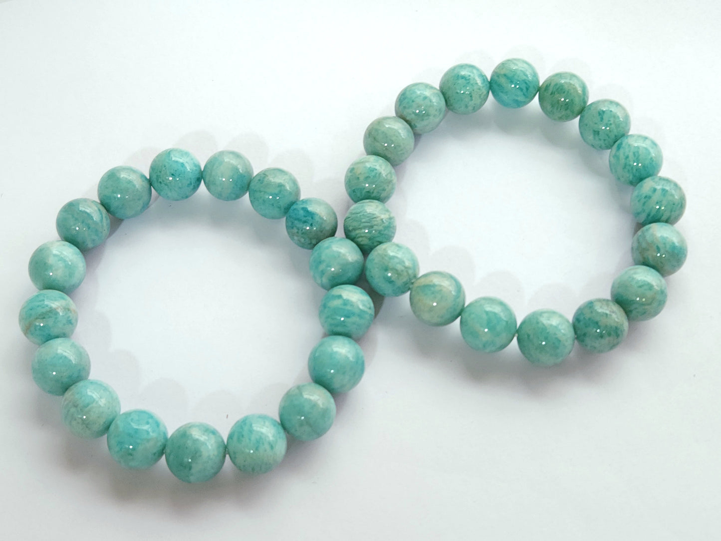Amazonite Gemstone Beaded Bracelet