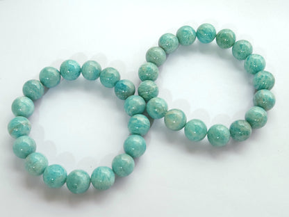 Amazonite Gemstone Beaded Bracelet