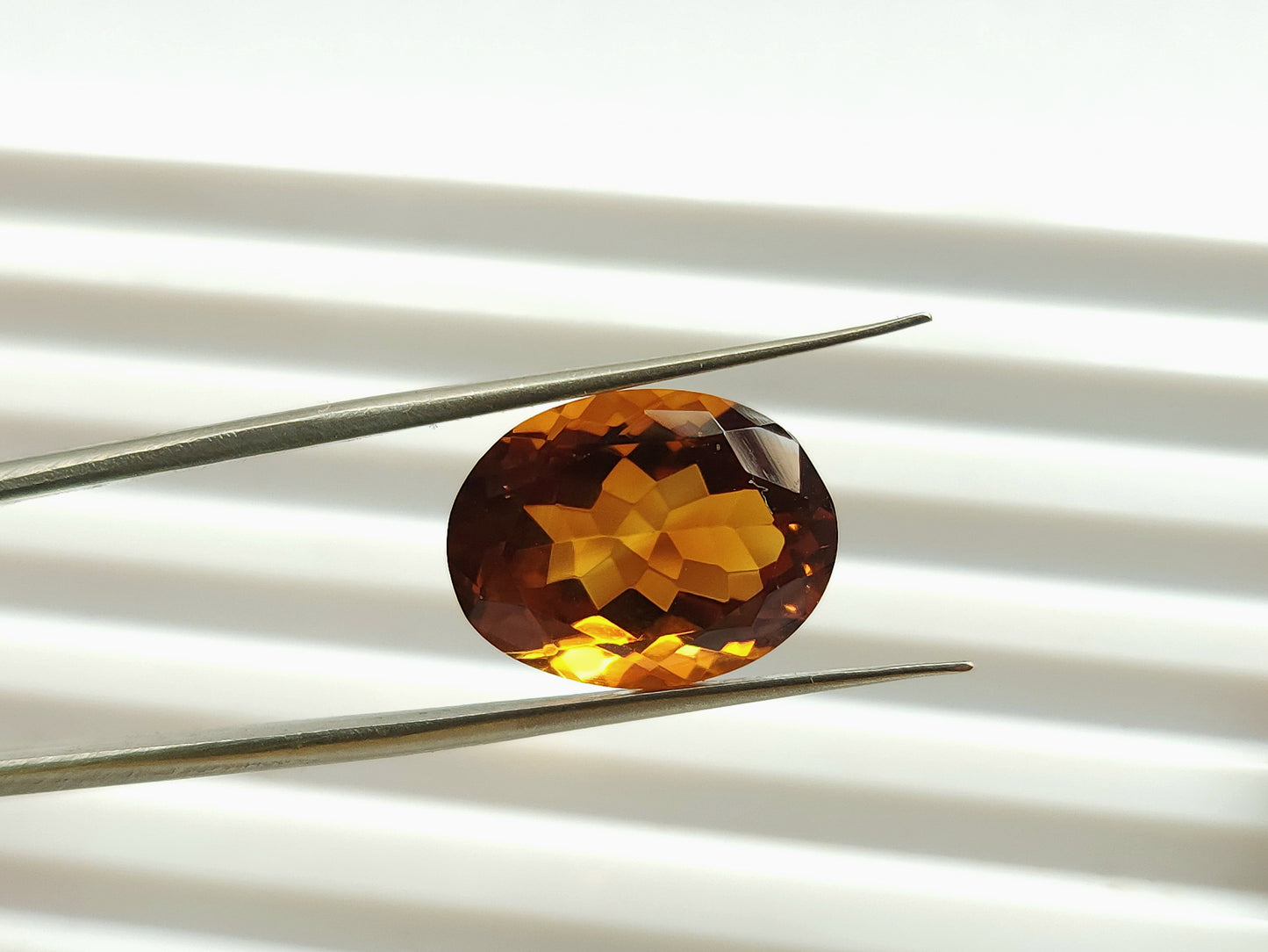 AAA+ Finest Quality Natural Madeira Citrine Loose Faceted Gemstone | Cut Stone