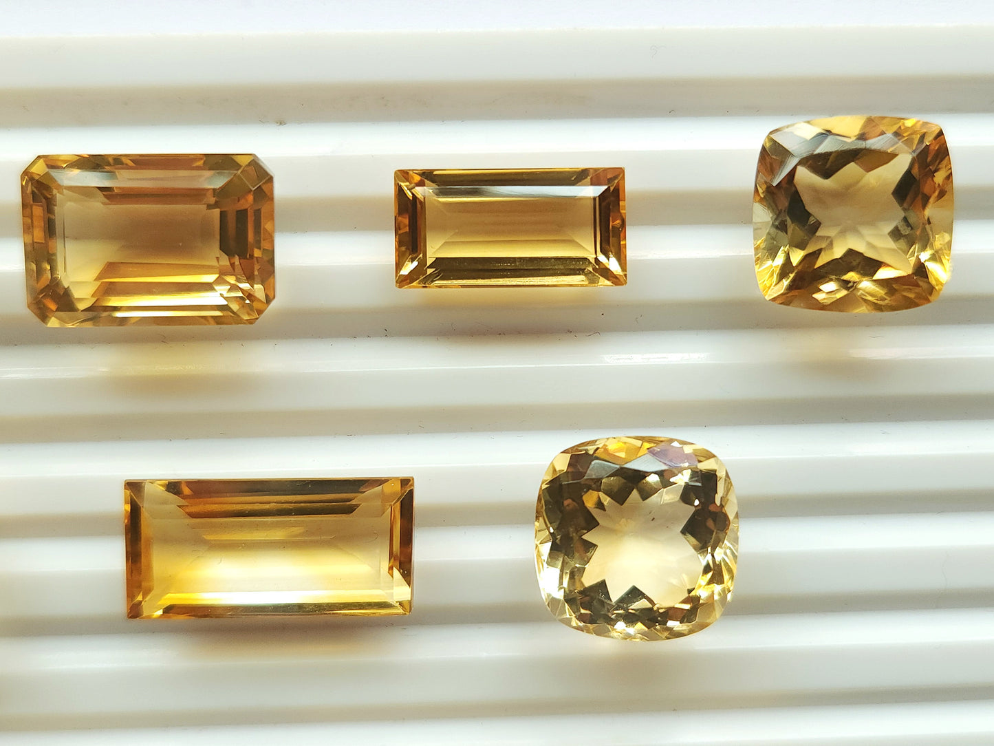 Natural Citrine Loose Cut stone Lot (Big Size)