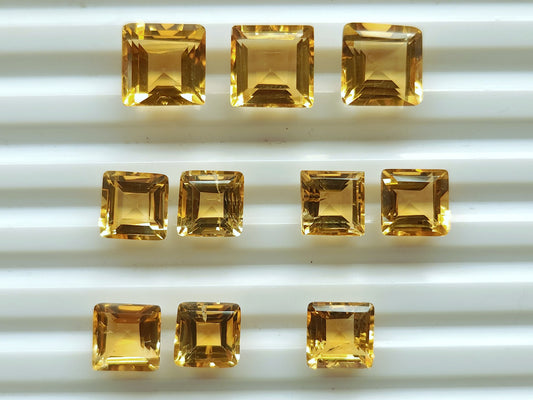 Natural Citrine Loose stone| Cut stone Lot