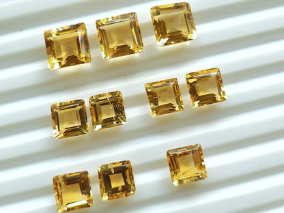 Natural Citrine Loose stone| Cut stone Lot