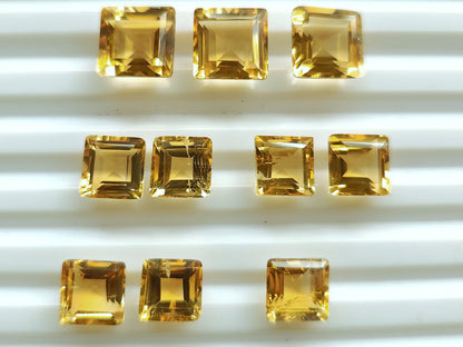 Natural Citrine Loose stone| Cut stone Lot