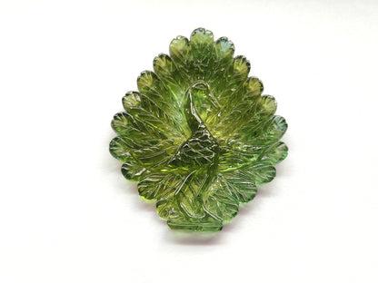 Rare! Natural Tourmaline Peacock Carving | Hand-Carved Bird Gemstone