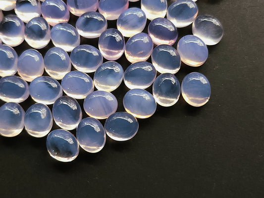 AAA Natural Lavender Quartz Oval Shape Cabochon For Earrings & More

