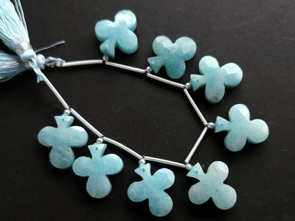 Natural Amazonite Faceted Clubs Beads | Amazonite Rose Cut Club Gemstone