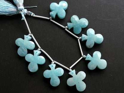 Natural Amazonite Faceted Clubs Beads | Amazonite Rose Cut Club Gemstone