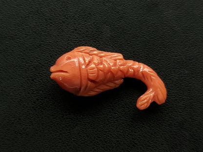 Natural Italian Coral Fish Carvings | Carved Fishes
